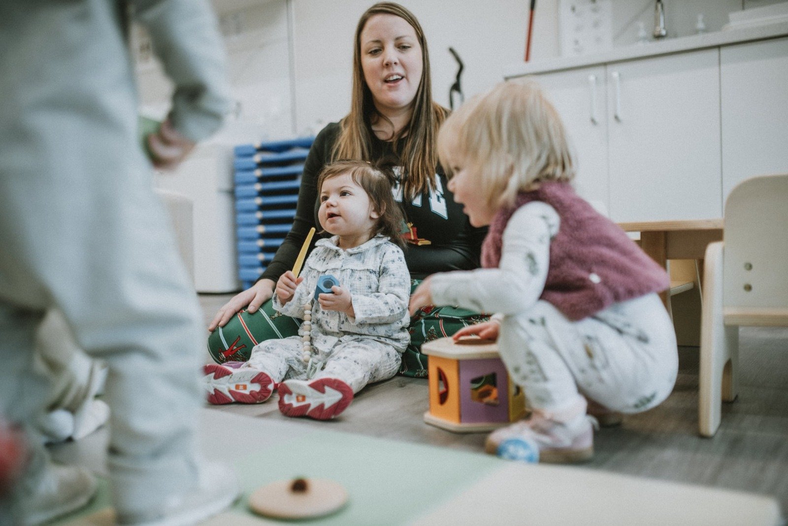 Group activity in the forest