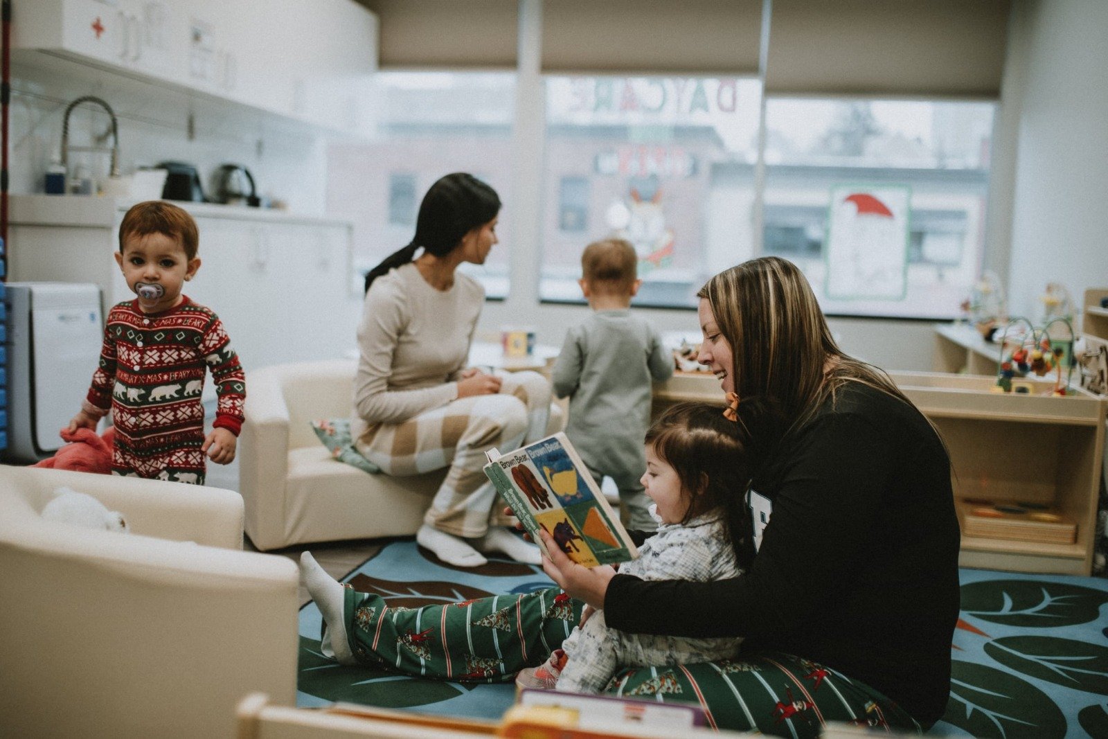 Children exploring nature